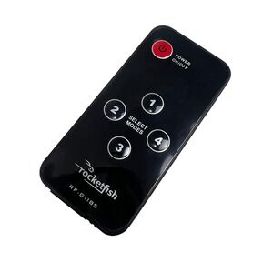 Rocketfish RF-G1185 Remote Control Black Select Modes 1-4 Replacement 16I26A